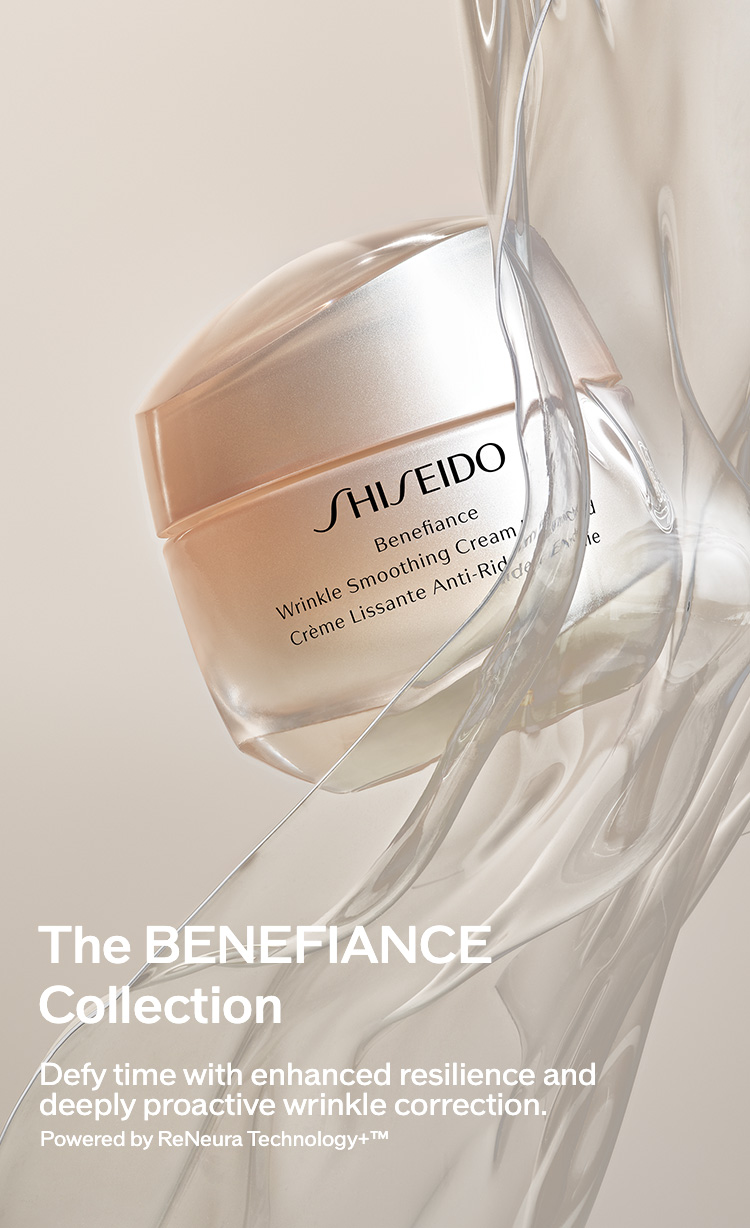 The BENEFIANCE Collection Defy time with enhanced resilience and deeply proactive wrinkle correction. Powered by ReNeura Technology+™