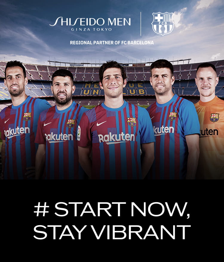 SHISEIDO MEN REGIONAL PARTNER OF FC BARCELONA